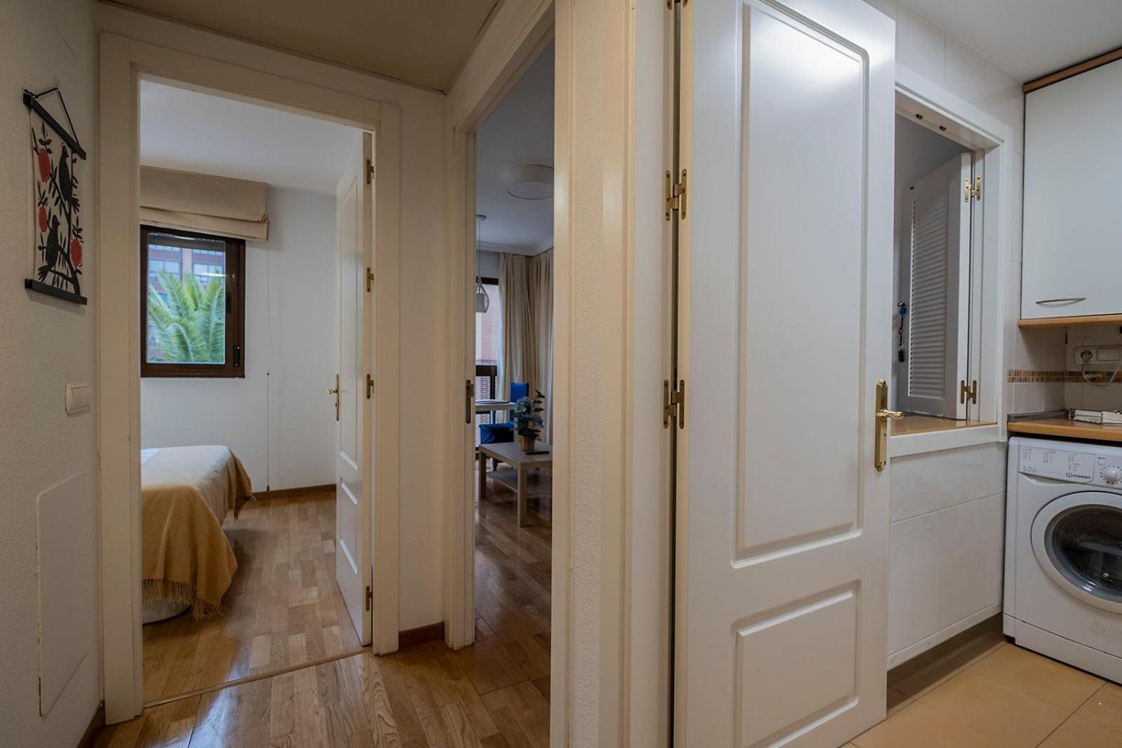 Apartamento Wanda Ifema Con Parking Y Piscina マドリード エクステリア 写真